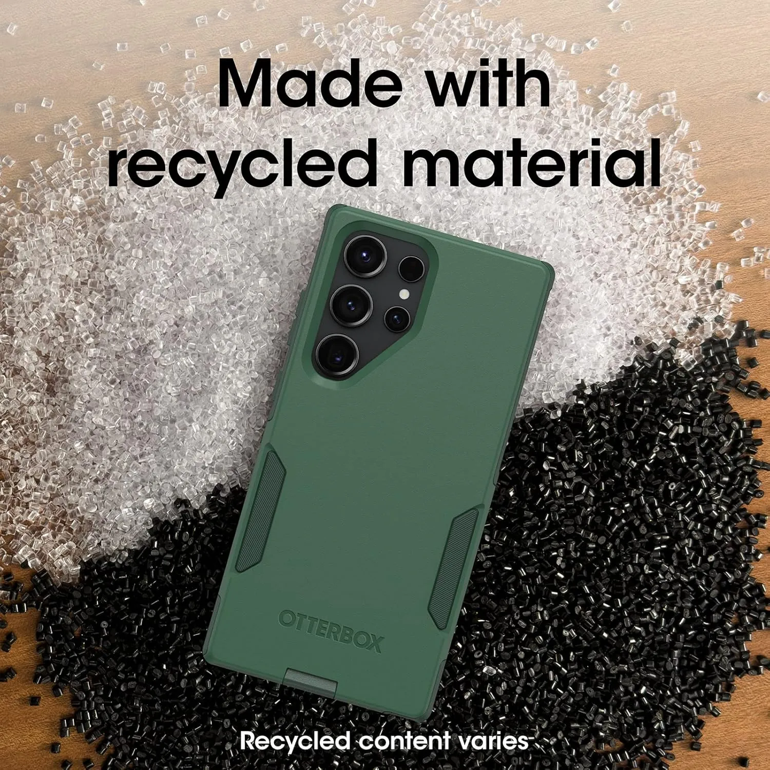 OtterBox Galaxy S23 Ultra Commuter Series Case - Trees Company (Green), Slim & Tough, Pocket-Friendly, with Port Protection