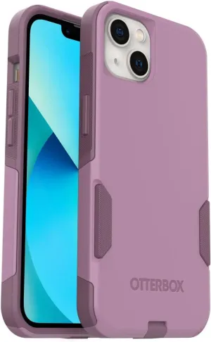 OtterBox iPhone 13 (ONLY) Commuter Series Case - Maven Way, Slim & Tough, Pocket-Friendly, with Port Protection Pink