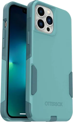 OtterBox iPhone 13 Pro Max & iPhone 12 Pro Max Commuter Series Case - RIVETING Way, Slim & Tough, Pocket-Friendly, with Port Protection