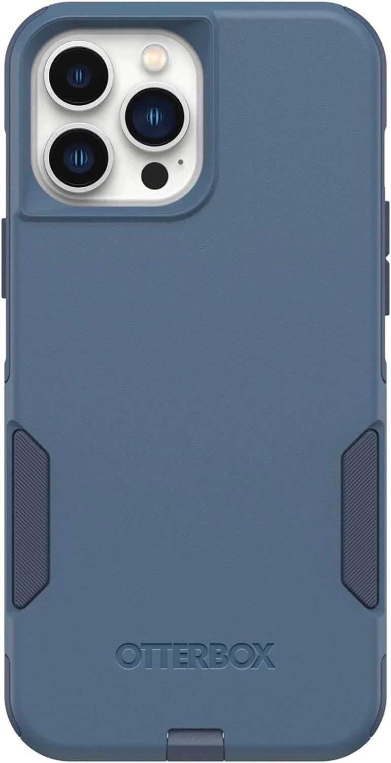 OtterBox iPhone 13 Pro Max & iPhone 12 Pro Max Commuter Series Case - ROCK SKIP WAY, slim & tough, pocket-friendly, with port protection