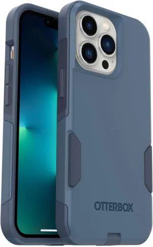 OtterBox iPhone 13 Pro (Only) - Commuter Series Case - Rock Skip Way - Slim & Tough - Pocket-Friendly - with Port Protection - Non-Retail Packaging