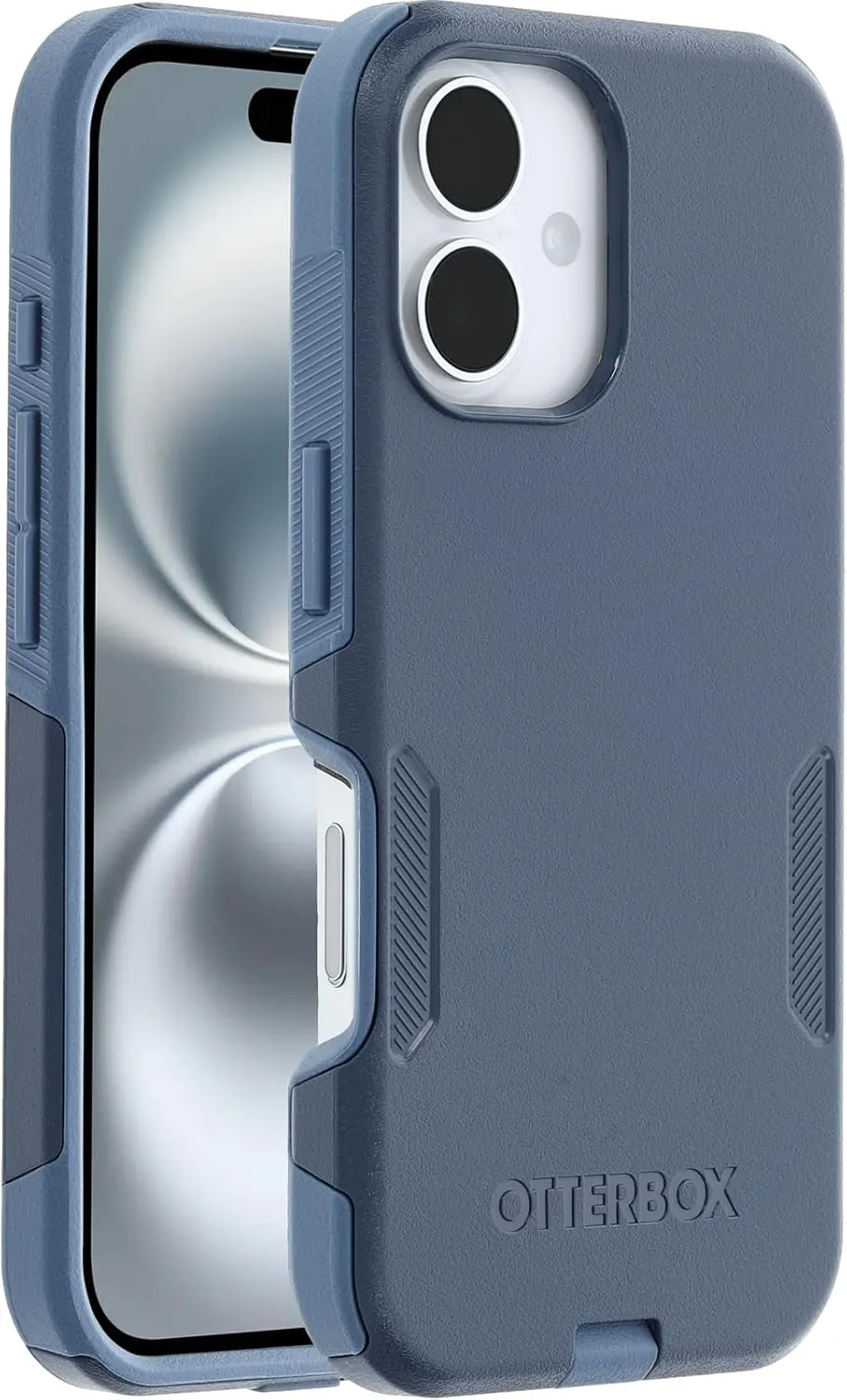 OtterBox iPhone 16 Commuter Series Case - Baby Blue Jeans