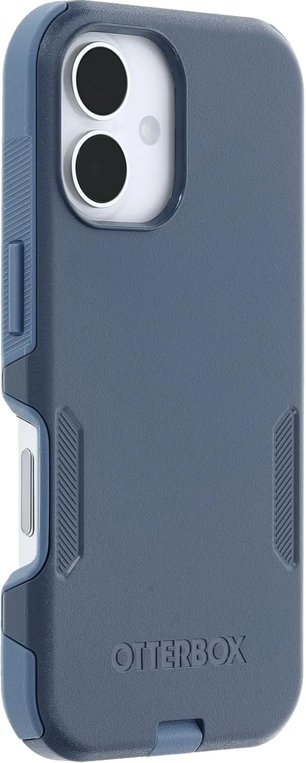 OtterBox iPhone 16 Commuter Series Case - Baby Blue Jeans