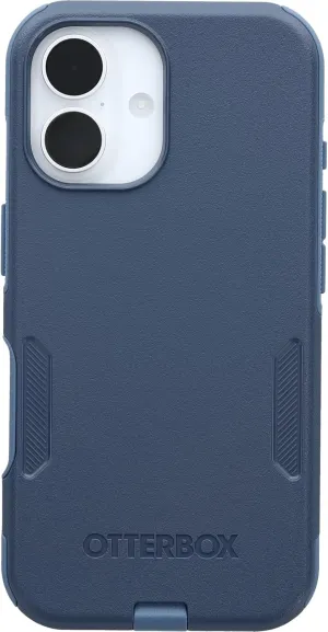 OtterBox iPhone 16 Commuter Series Case - Baby Blue Jeans