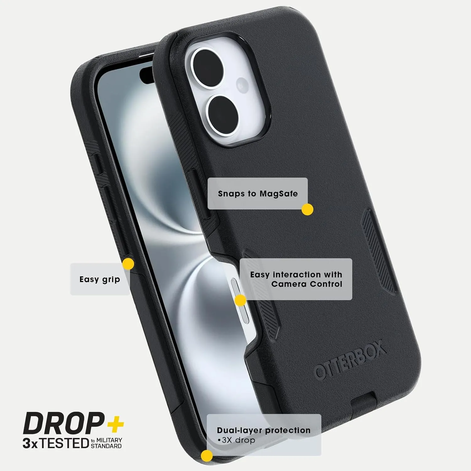 OtterBox iPhone 16 Commuter Series Case - Sagebrush (Green)