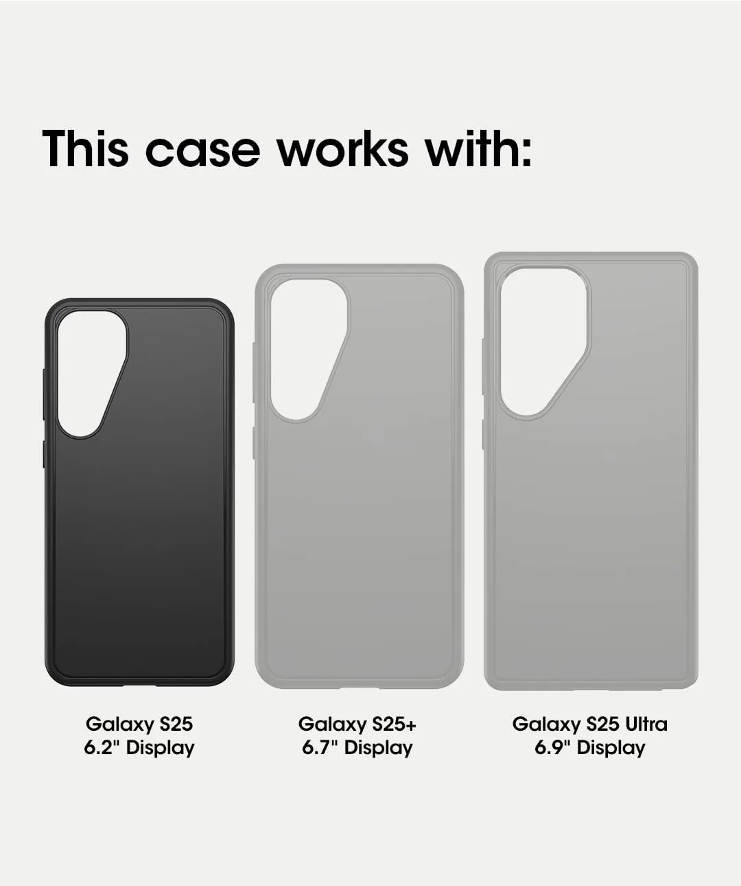 OtterBox Samsung Galaxy S25 Commuter Series Case - Black