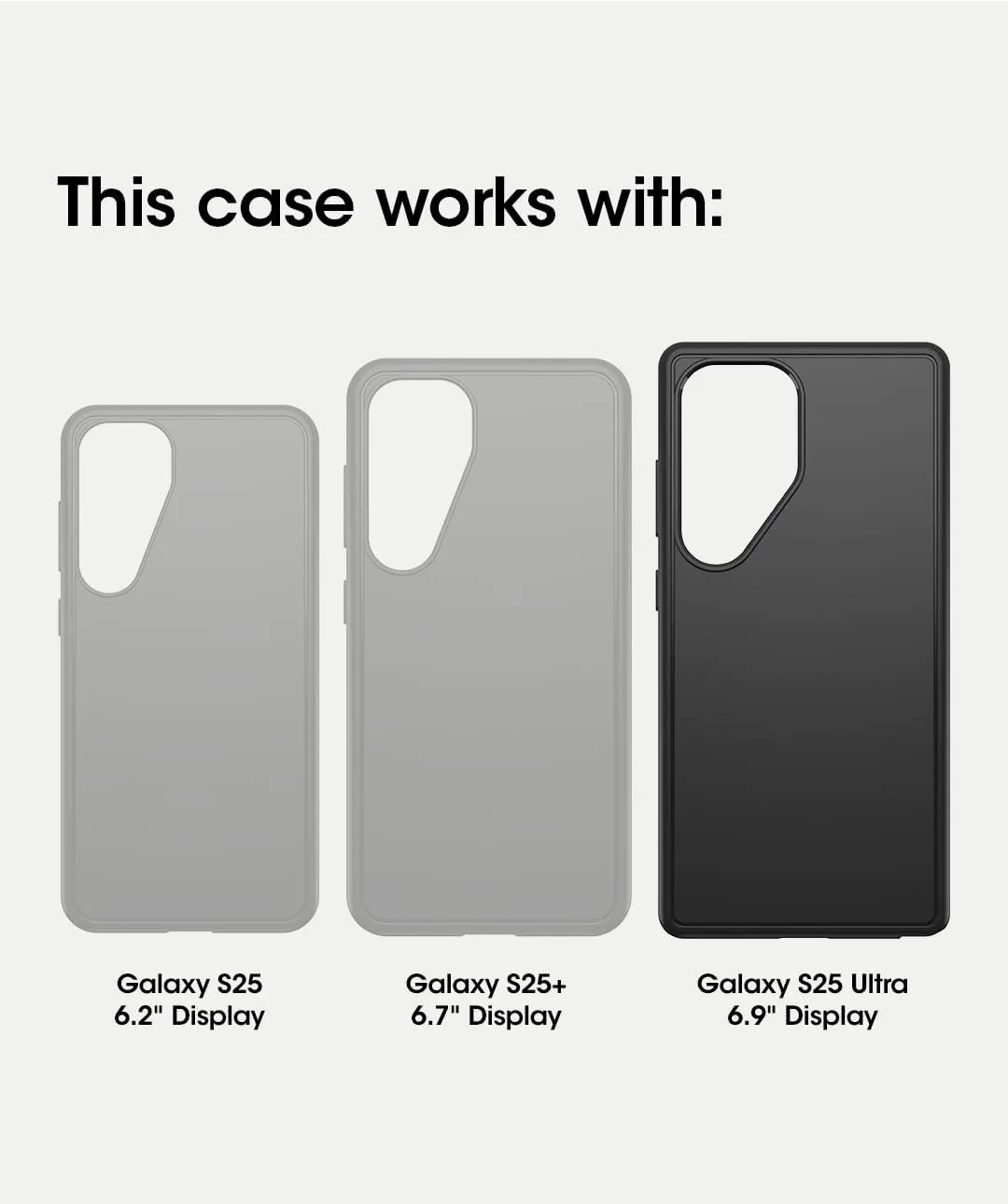 OtterBox Samsung Galaxy S25 Ultra Commuter Series Case - Black