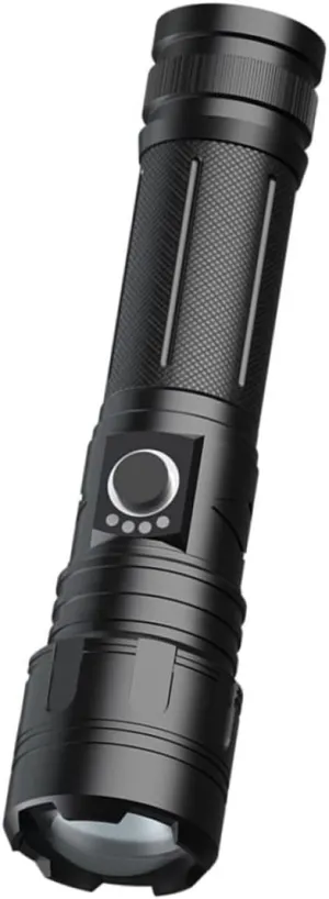Outdoor Telescopic Flashlight USB Rechargeable Mini Emergency Light Design Compact for Camping and Hiking High Lumens Portable Led Handheld Torch