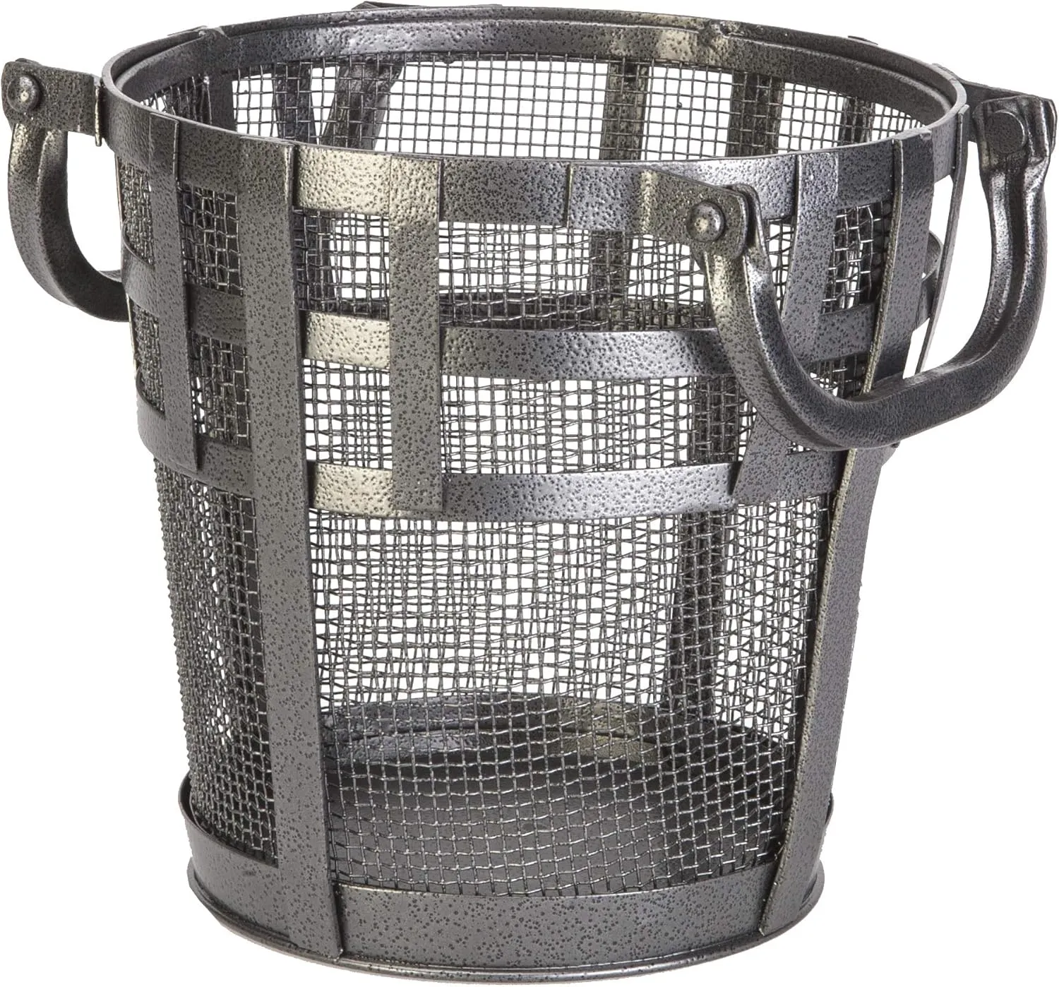 Panacea 15710 Modern Prairie Fatwood Basket, Gray