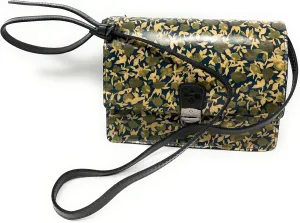 Patricia Nash Locri Leather Crossbody Bag, Olive Groves