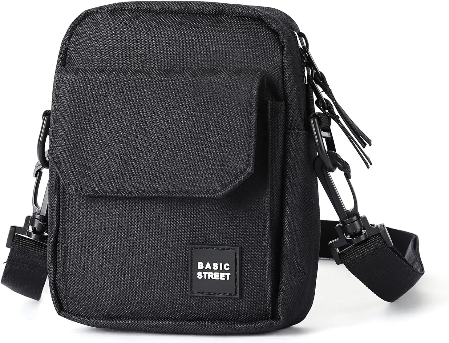 PAUBACK Crossbody Bag for Mens,Travel Passport Wallet Bag for Men for Cell Phone, Small Neck Pouch Side Shoulder Bag for Men