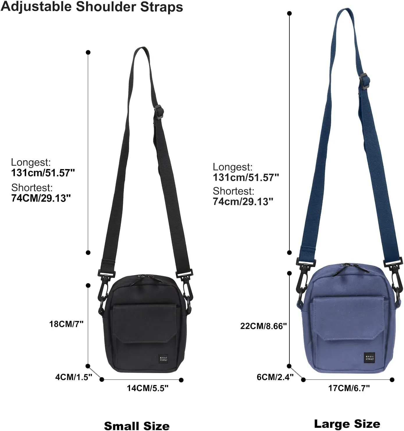 PAUBACK Crossbody Bag for Mens,Travel Passport Wallet Bag for Men for Cell Phone, Small Neck Pouch Side Shoulder Bag for Men