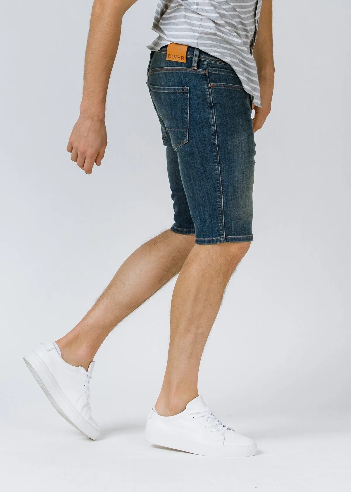 Performance Denim Commuter Short - Vintage