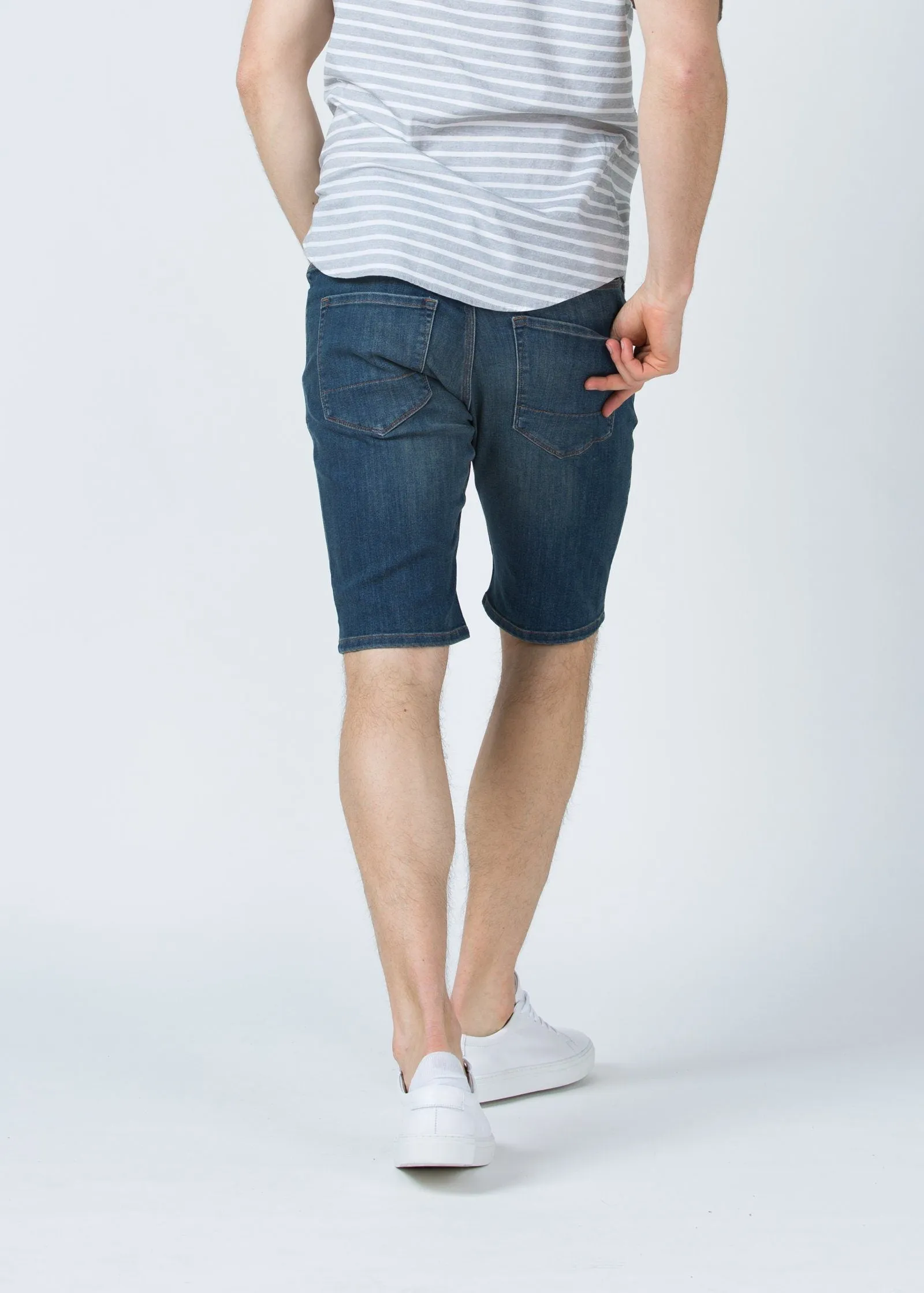 Performance Denim Commuter Short - Vintage