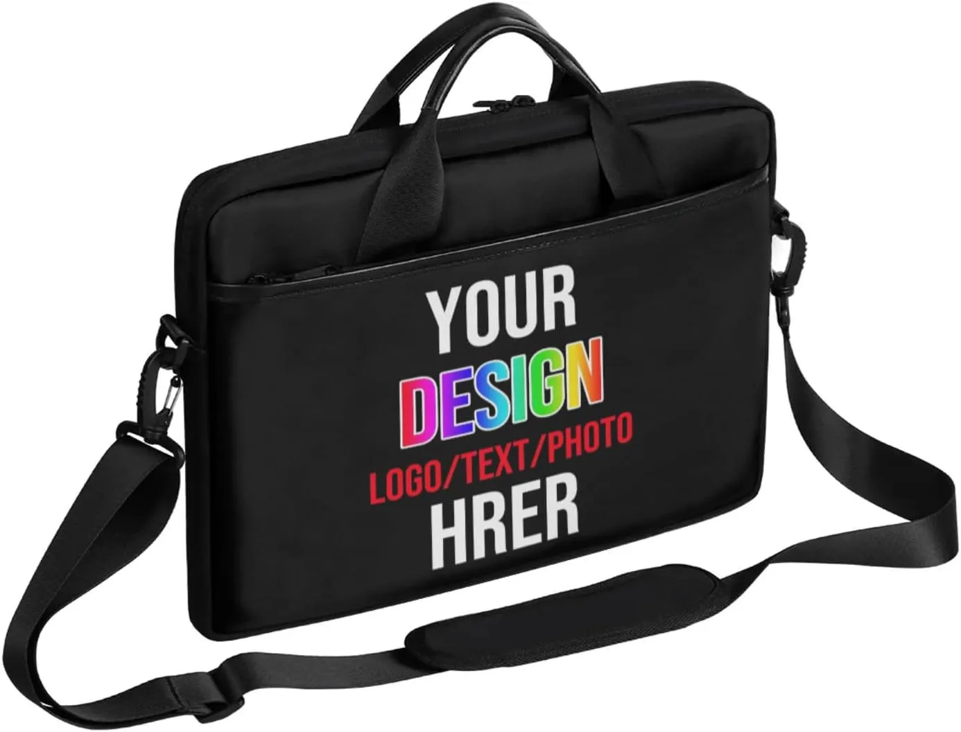 Personalized-Laptop-Bag-Case Briefcases Shoulder Bag for Women Man, Custom Computer Cases for Laptops
