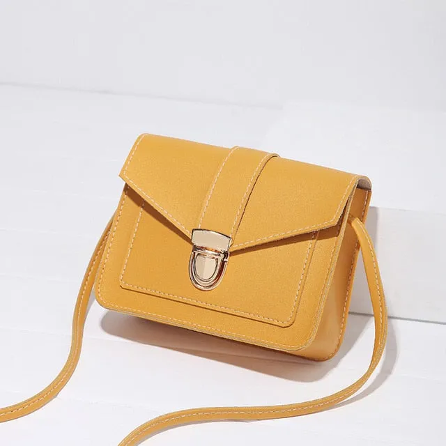Phone Messenger Bags Purse 2019 Small Women Crossbody Fashion Verified for Bag Expert assistance Bolsas Leather Shoulder Mini Ladies Yellow for PU Girl