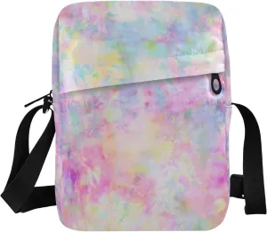 Poeticcity Crossbody Phone Bag, Small Messenger Shoulder Bag, Cash Handbag Wallet Purse