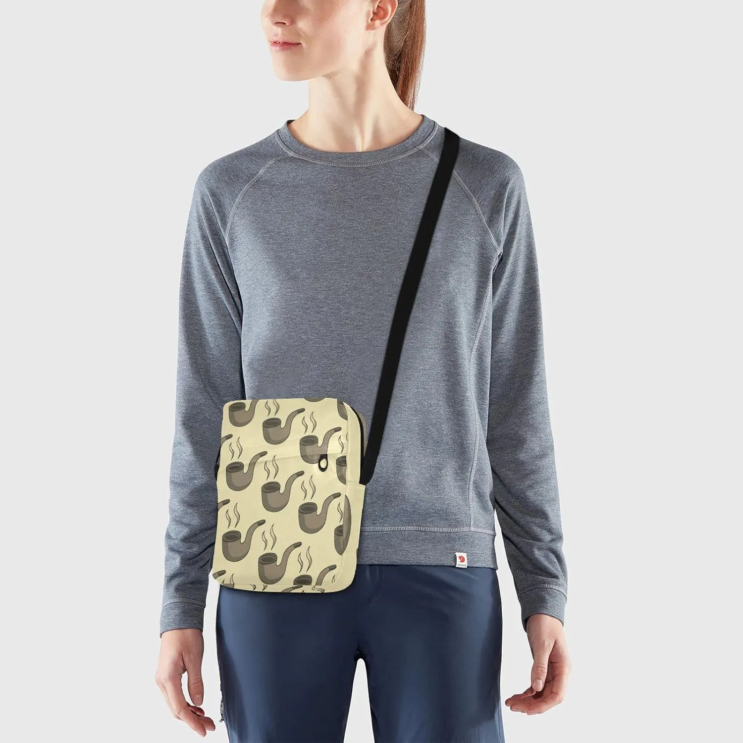Poeticcity Crossbody Phone Bag, Small Messenger Shoulder Bag, Cash Handbag Wallet Purse
