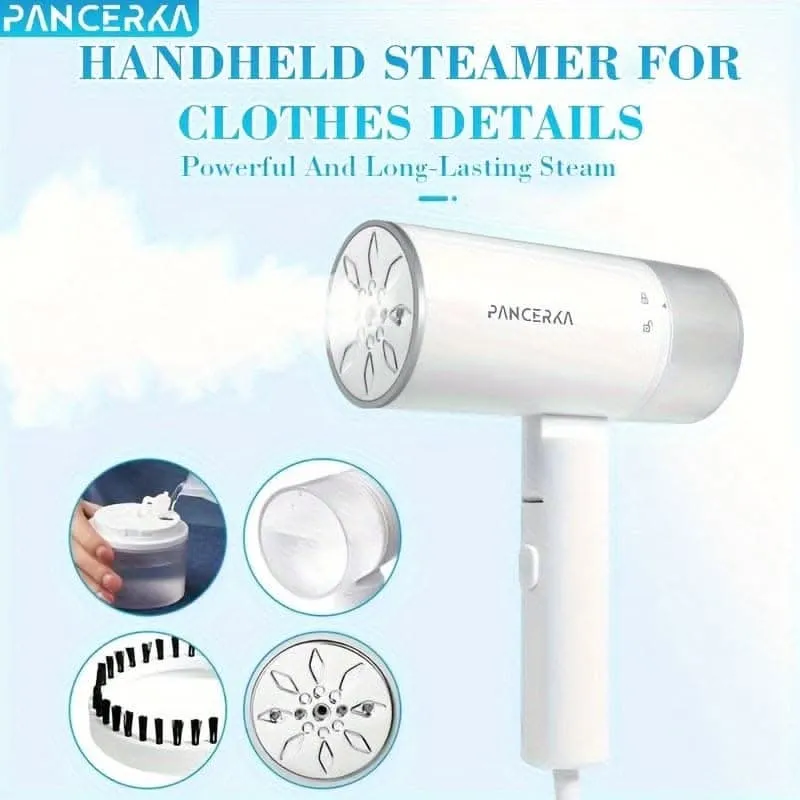 Portable Handheld Fabric Steamer - 1200W Quick Heat & Foldable