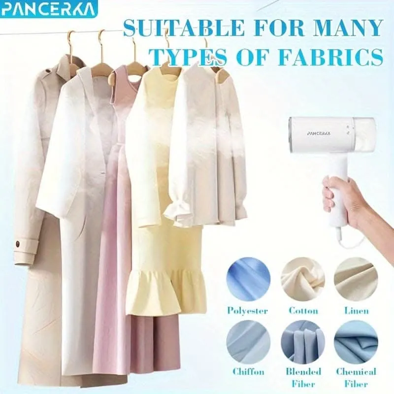Portable Handheld Fabric Steamer - 1200W Quick Heat & Foldable