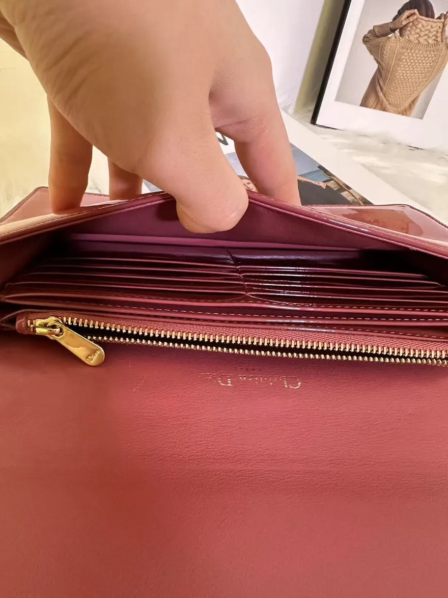 Preloved Dior Cannage Red Crossbody Bag