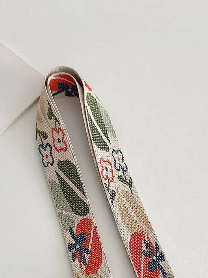 premium Competitive strap fall bag woven floral Super sale