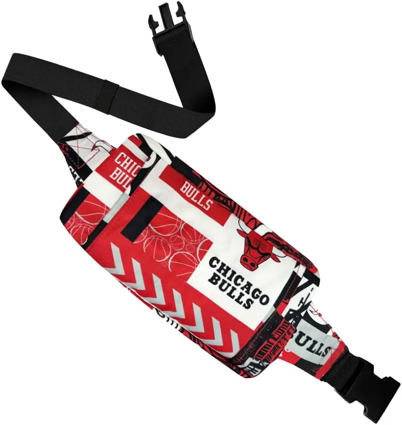 Pro Specialties Group Chicago Bulls Transformable 2-in-1 Mini Backpack: Convertible, Stylish, water-resistant travel belt bag.