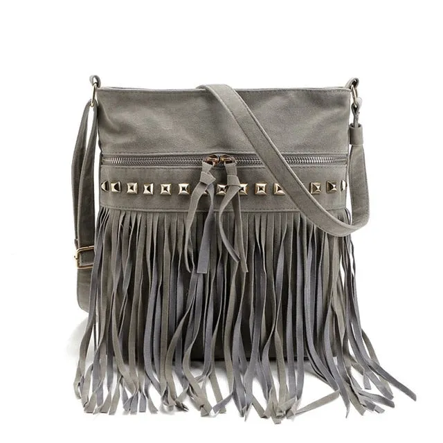Quality Unbeatable range Women Bolsa Ladies Tassel Rivet Customer-first Designer Bags Handbags Bags Feminina High Crossbody Shoulder Fashion Messenger