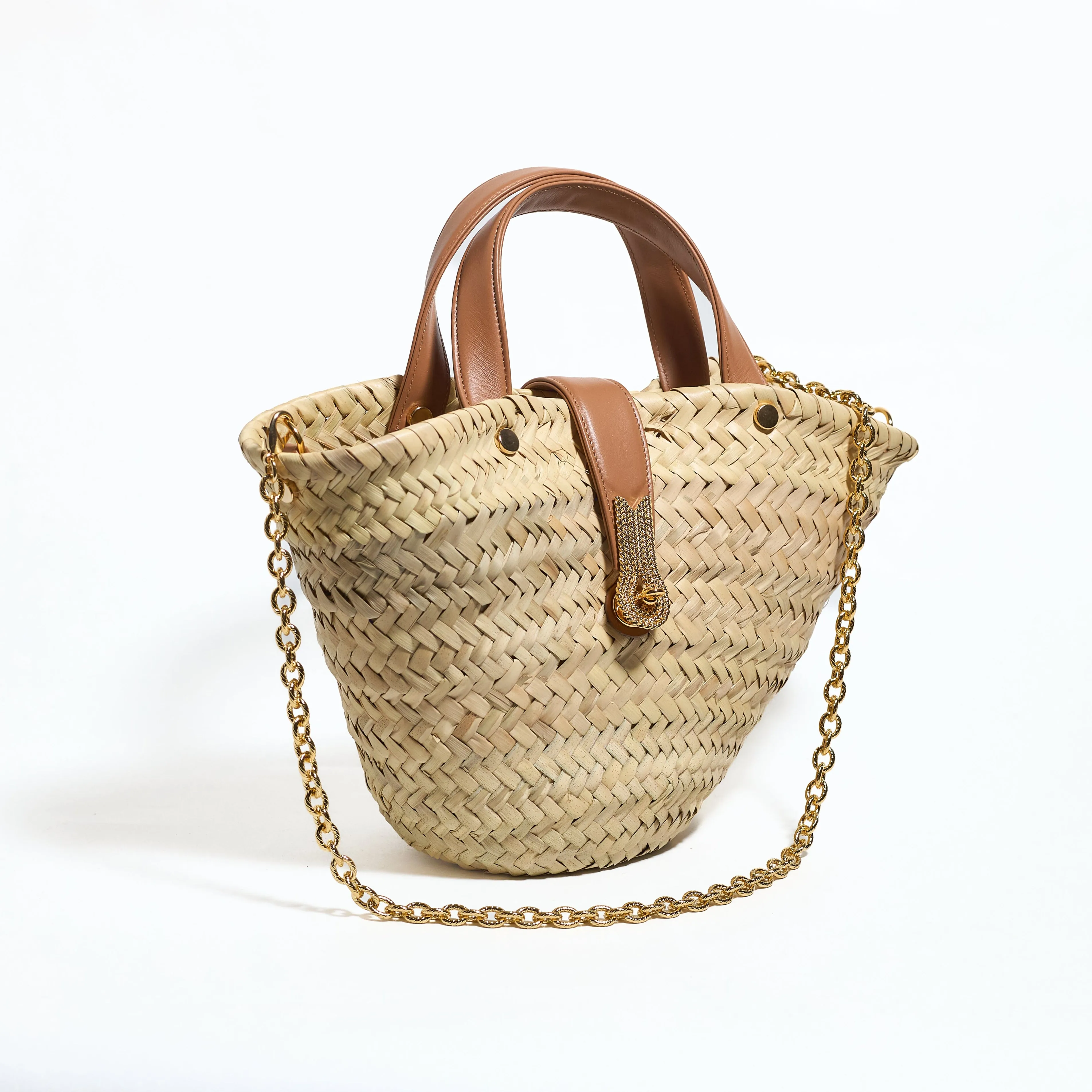 QUEEN BASKET MINI CAMEL