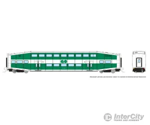 Rapido 546015A N Bilevel Commuter Car: GO Transit: Single Coach