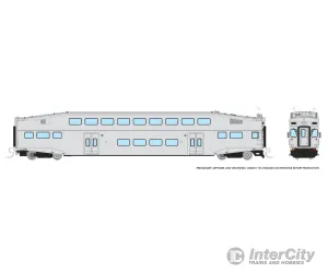 Rapido 546099 N Bilevel Commuter Car: Undecorated Cab Car: Late Version (Series IV)
