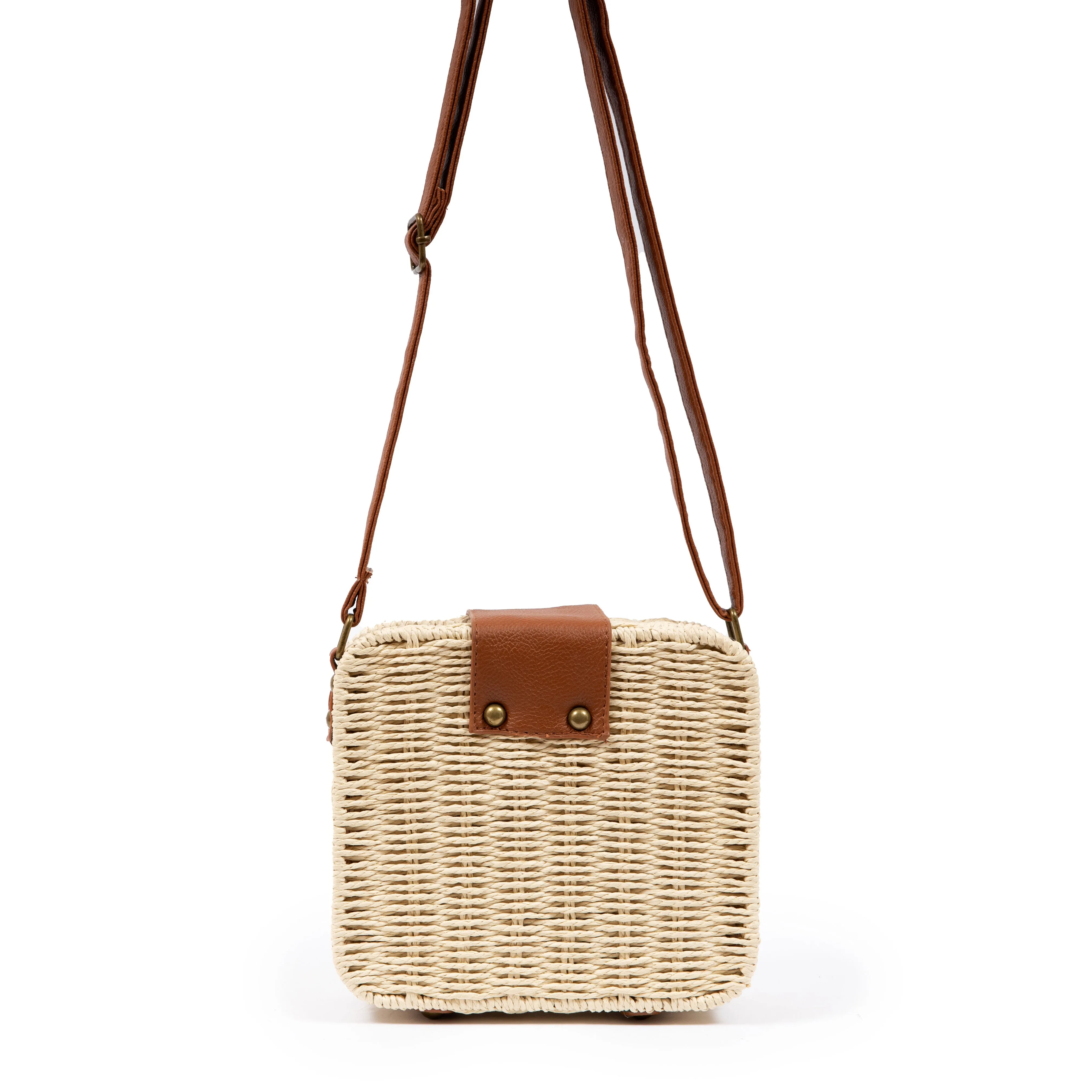 Rattan Beach Bag