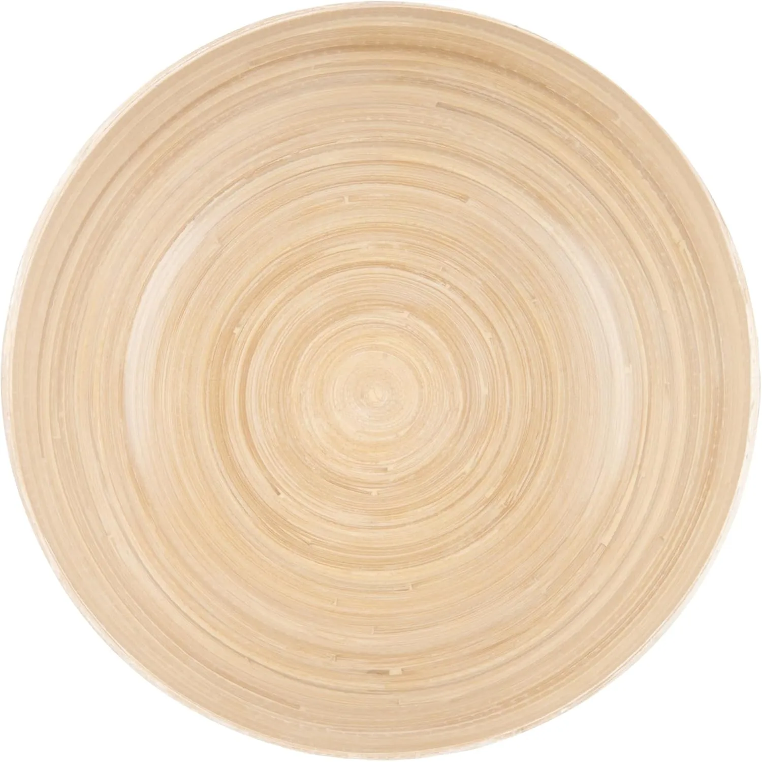 Restaurantware-Bambuddha 30 Ounce Large Salad Bowl, 1 Heavy-duty Round Salad Bowl - Sustainable, Reusable, Green Bamboo Serving Bowl, For Serving Salads, Fruits, And Appetizers