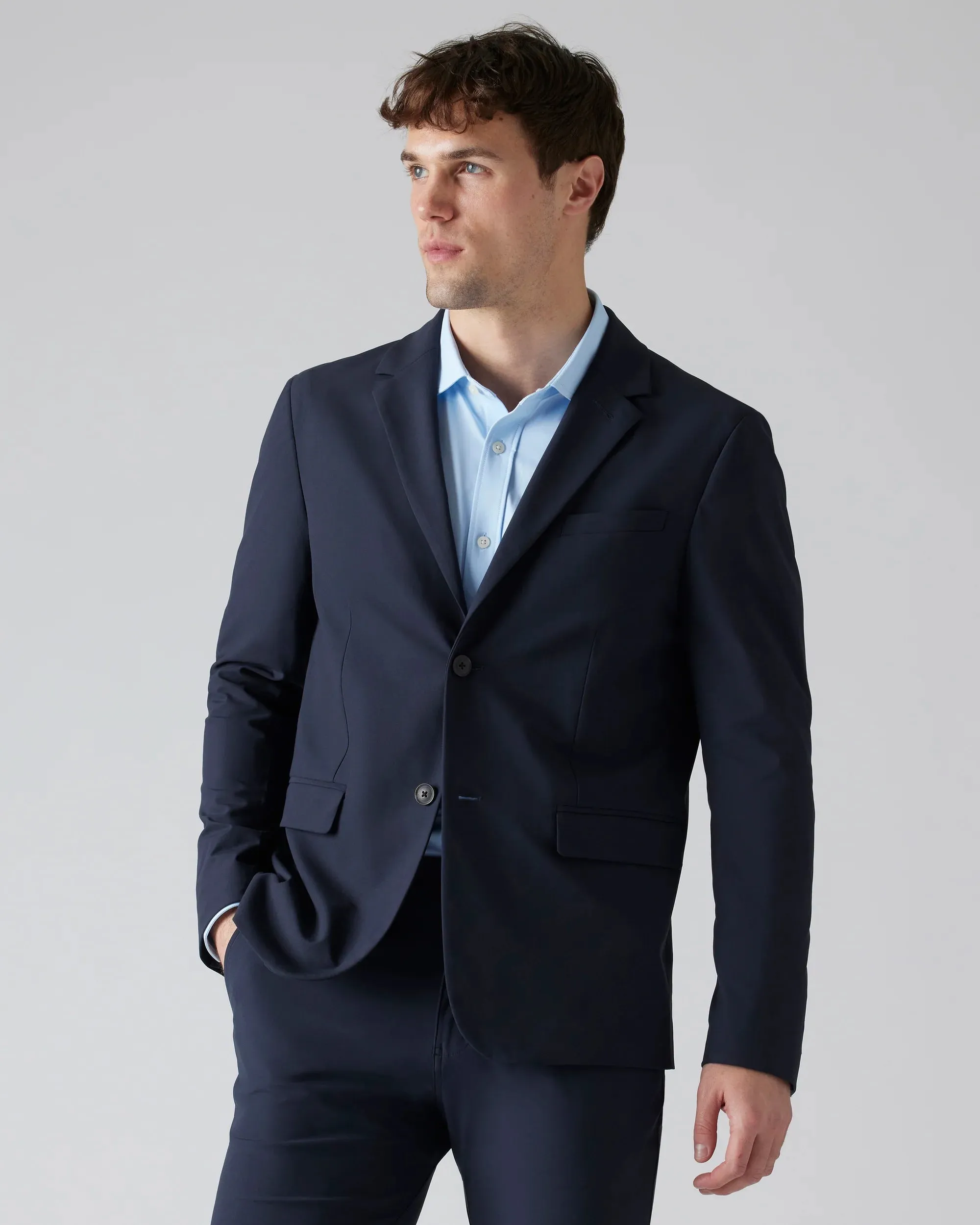 Rhone Men's Commuter Classic Fit Blazer - True Navy