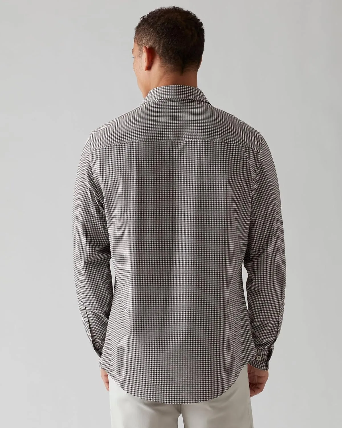 Rhone Men's Commuter Shirt, Performance Dress Shirts for Men, Machine Washable, Wrinkle Resistant, Slim Fit Button Down Shirt