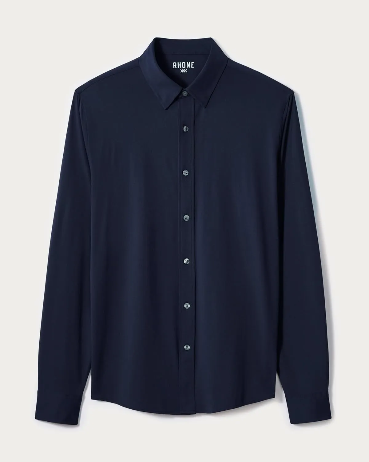 Rhone Men's Commuter Shirt, Performance Dress Shirts for Men, Machine Washable, Wrinkle Resistant, Slim Fit Button Down Shirt
