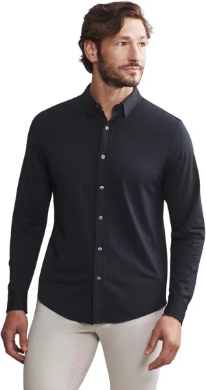 Rhone Men's Commuter Shirt, Performance Dress Shirts for Men, Machine Washable, Wrinkle Resistant, Slim Fit Button Down Shirt