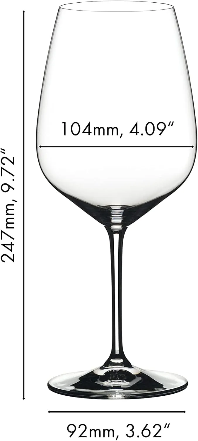 Riedel Extreme Cabernet Glass, Set of 2, Clear