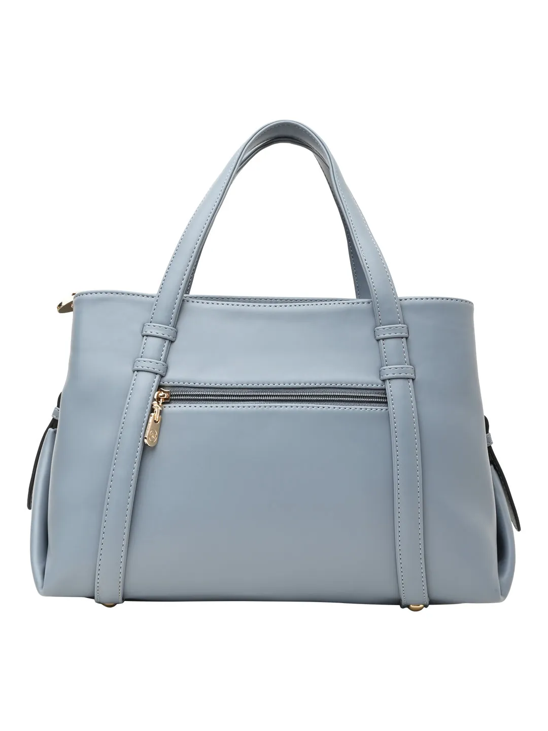 Rocia By Regal Blue Women Solid Multi Compartent Work Bag
