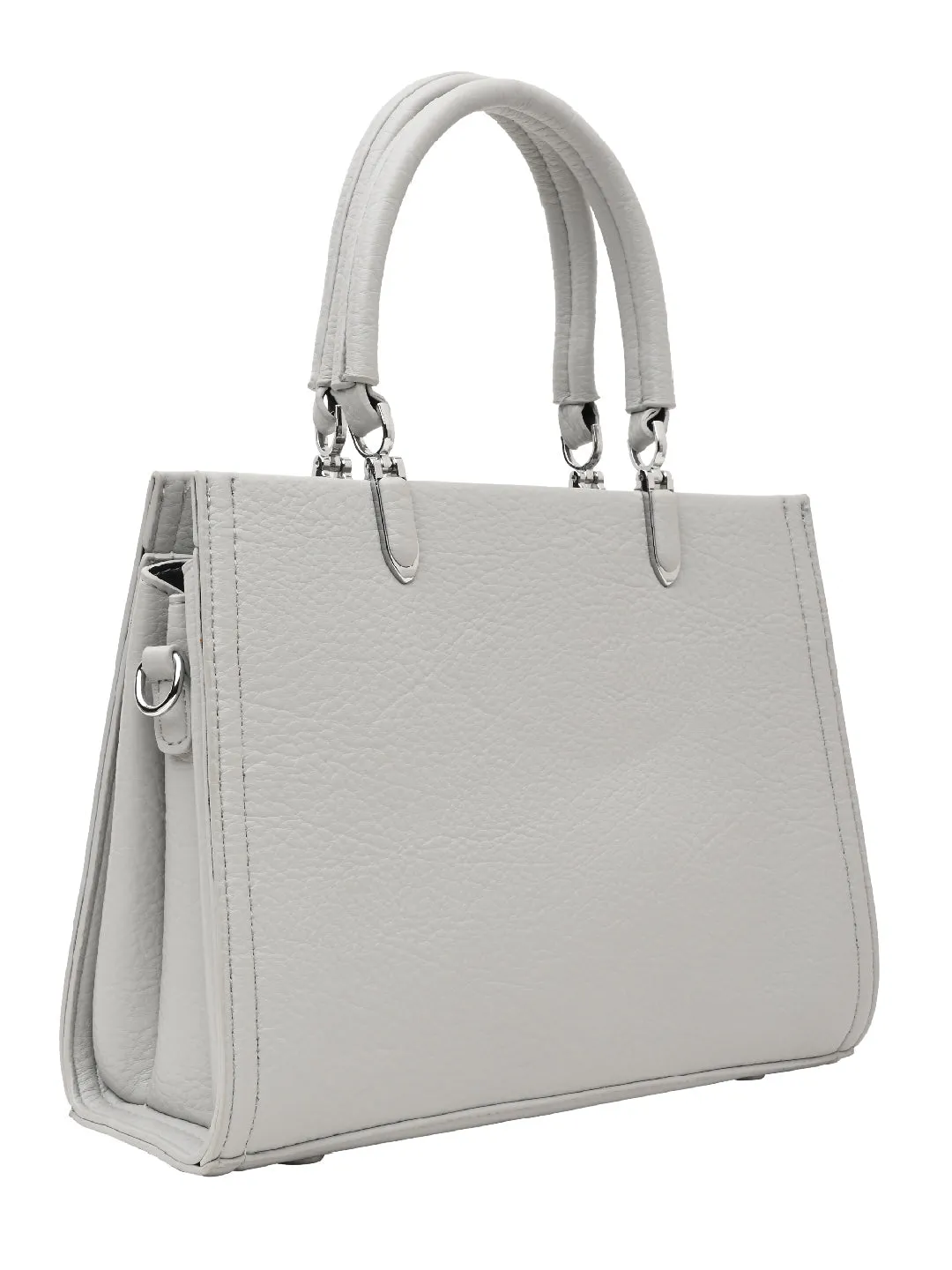 Rocia By Regal Grey Women Classic Solid Handbag