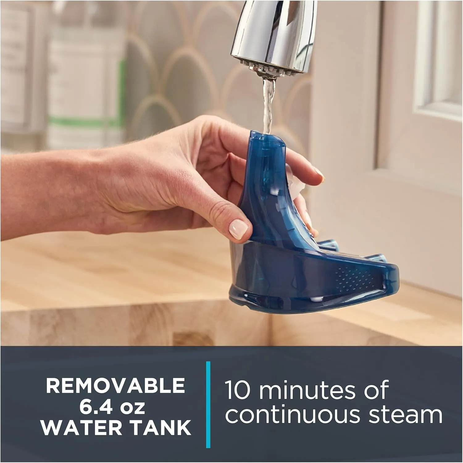 Rowenta Handheld Steamer for Clothes, X-Cel, 1600 Watts, 40-Second Fast Heat-Up, Powerful Continuous or On Demand Steam, 1600 Watts, Portable Clothes Steamer, Travel Must Have, Navy Blue, DR8120