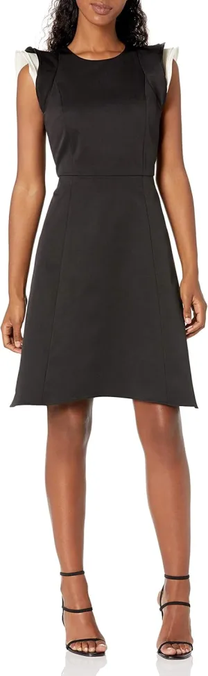 Ruffle Sleeve Dress