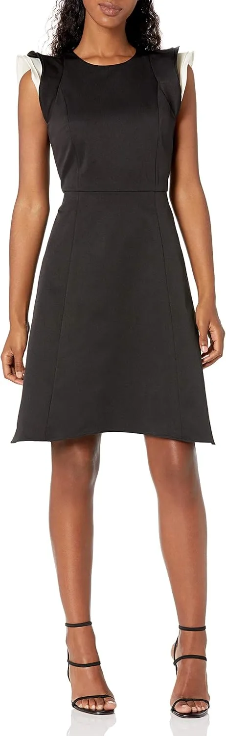 Ruffle Sleeve Dress