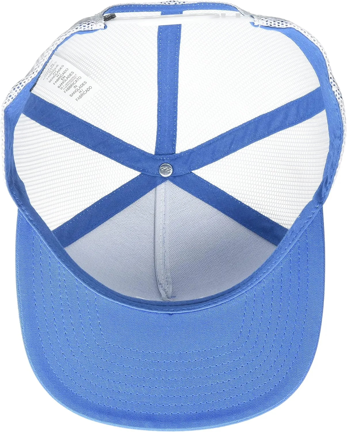RVCA Men's Trucker Hat, Structured Hat with Stretch Mesh Back, Adjustable Snapback Closure