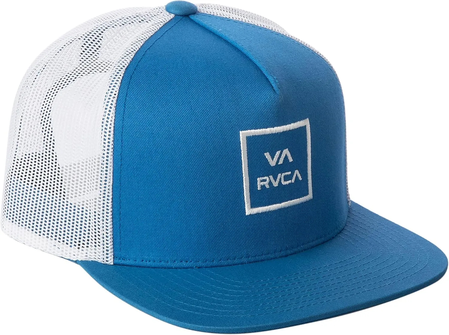 RVCA Men's Trucker Hat, Structured Hat with Stretch Mesh Back, Adjustable Snapback Closure