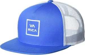 RVCA Men's Trucker Hat, Structured Hat with Stretch Mesh Back, Adjustable Snapback Closure