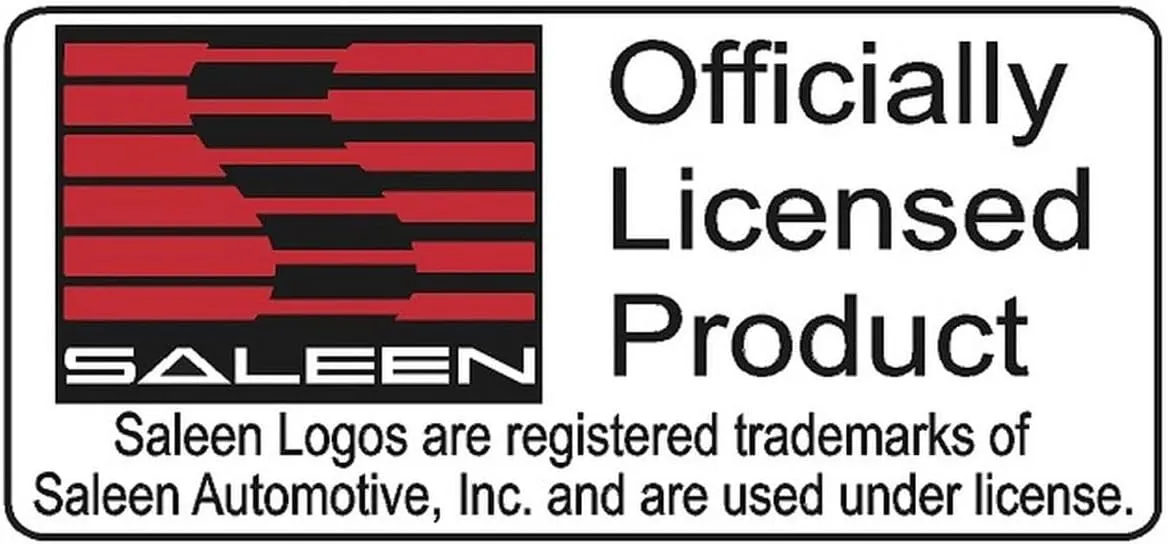 Saleen Performance Automotive Logo Classic Design Flexfit 6277 Athletic Baseball Fitted Hat Cap