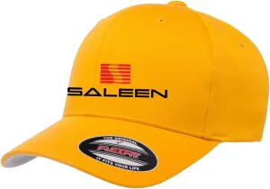 Saleen Performance Automotive Logo Classic Design Flexfit 6277 Athletic Baseball Fitted Hat Cap