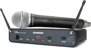 Samson Technologies Concert 88x Handheld Wireless System with Q7 Microphone (D Band) (SWC88XHQ7-D),Black