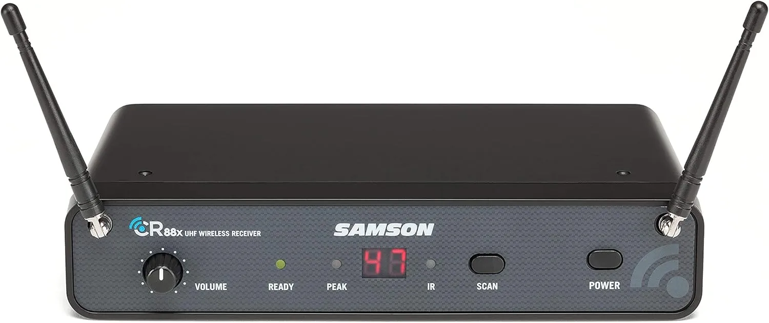 Samson Technologies Concert 88x Handheld Wireless System with Q7 Microphone (D Band) (SWC88XHQ7-D),Black